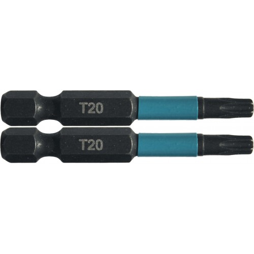 Makita B-63781 Końcówka wkrętakowa Impact Black, T20, 50 mm, 2 szt.