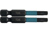 Makita B-63797 Końcówka wkrętakowa Impact Black, T25, 50 mm, 2 szt.