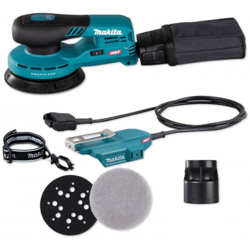 Makita BO001CGZ Bezprzewodowa szlifierka 125mm Li-ion XGT 40V, bez aku