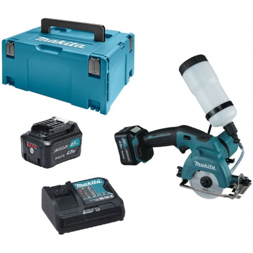 Makita CC301DSMJ Akumulatorowa przecinarka diamentowa 85 mm, CXT (2x4,0Ah/12V) MAKPAC 3