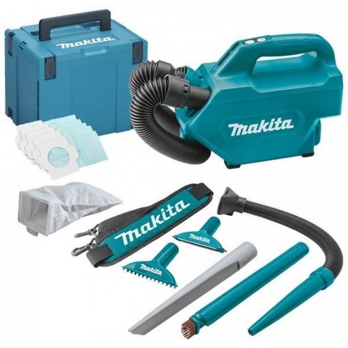 Makita CL121DZJ Aku odkurzacz samochodowy Li-ion CXT 12V, bez akumulatora + Makpac Makita CL121DZJ Aku odkurzacz samochodowy Li-ion CXT 12V, bez akumulatora + Makpac