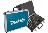 Makita D-70904 10-częściowy zestaw wierteł i dłut SDS-Plus w aluminiowym kufrze