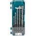 Makita D-72877 Zestaw wierteł cylindrycznych do betonu 4-10 mm, 5 szt