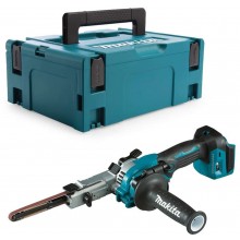Makita DBS180ZJ Akumulatorowy pilnik taśmowy 533x9mm, Li-ion LXT 18V, bez aku, Makpac