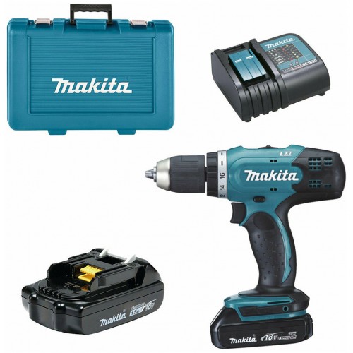 Makita DDF453SYE Akumulatorowa wkrętarka Li-Ion (2x1,5Ah/18V)