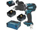 Makita DDF458RTJ Wiertarko-wkrętarka akumulatorowa Li-ion LXT (18V/2x5,0Ah) Makpac