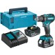 Makita DDF485RFJ Akumulatorowa wiertarko-wkrętarka LXT (2x18V/3,0Ah) Makpac