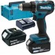 Makita DDF485SFJ Wkrętarka akumulatorowa Li-ion LXT (18V/2x3,0Ah) Makpac