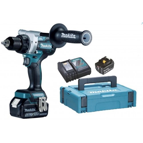 Makita DDF492RTJ Wkrętarka akumulatorowa Li-ion LXT (18V/2x5,0Ah) Makpac