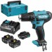 MAKITA DF333DNX10 Wkrętarka akumulatorowa Li-ion CXT 1x12V / 2,0Ah + 2x18V / 5,0Ah