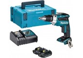 Makita DFS452RAJ Wkrętarka do płyt G-K (18V/2x2,0 Ah) Makpac