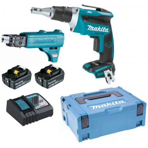 Makita DFS452TJX2 Akumulatorowa wkrętarka Li-ion LXT (18V/2x 5,0Ah) Makpac Makita DFS452TJX2 Akumulatorowa wkrętarka Li-ion LXT (18V/2x 5,0Ah) Makpac