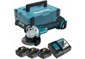 Makita DGA504RT3J Szlifierka kątowa akumulatorowa (125 mm/18 V/3 x 5,0 Ah) Makpac