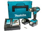 Makita DHP482RFJ Wiertarko-wkrętarka udarowa (62Nm/18V/2x3,0Ah) Makpac