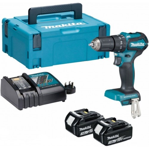 Makita DHP485RAJ Akum. wiertarko-wkrętarka udarowa Li-ion LXT (2x2,0Ah/18V) Makpac