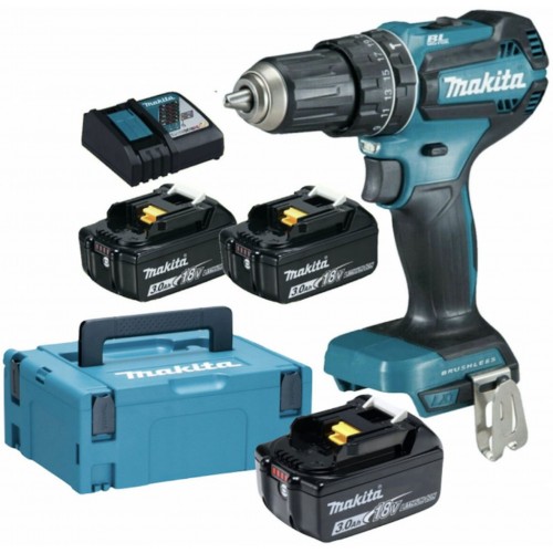 Makita DHP485RF3J Wkrętarka Li-ion (3x3,0Ah/18V) Makpac Makita DHP485RF3J Wkrętarka Li-ion (3x3,0Ah/18V) Makpac