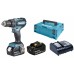 Makita DHP485SFJ Akumulatorowa wkrętarka udarowa bezszczotkowa Li-ion LXT 18V/3,0Ah,Makpac
