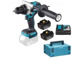Makita DHP486RTJ Akum. wiertarko-wkrętarka udarowa LXT (18V/2x5,0Ah), Makpac