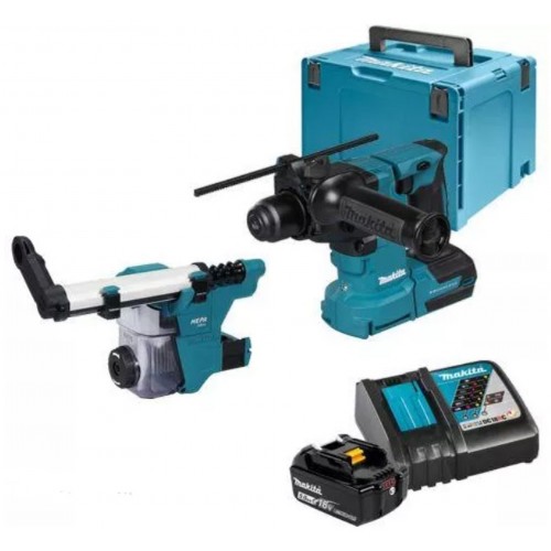 Makita DHR183RTWJ Akumulatorowa młotowiertarka SDS+, Li-ion LXT 18V/5,0Ah