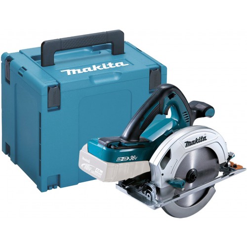 Makita DHS710ZJ Akum. ręczna pilarka tarczowa LXT 2x18V Makpac, bez aku Z