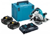 Makita DHS783T2JU Aku, pilarka tarczowa AWS, 190mm, Li-ion LXT (2x18V/5,0Ah) + MAKPAC