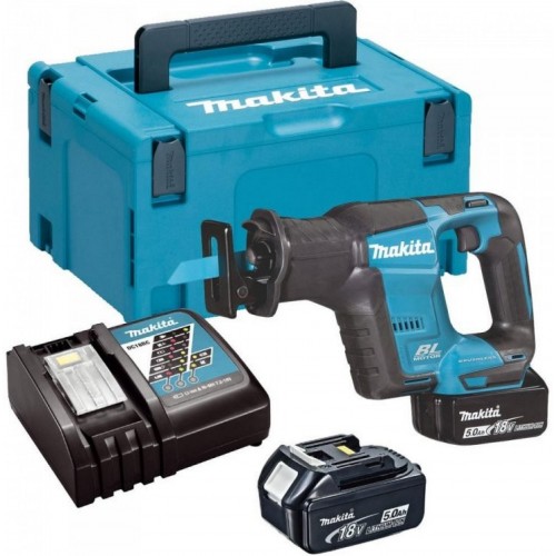 Makita DJR188RTJ Piła posuwowa akumulatorowa LXT (2x5,0Ah/18V), Makpac