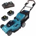Makita DLM539CT2 Akumulatorowa, samobieżna kosiarka 530mm Li-ion LXT (2x5,0Ah/18V)