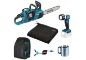 Makita DLX3129TX1 Aku zestaw narzędzi DUC353+DCB200A+DEADML808 (2xBL1850B+DC18RD)