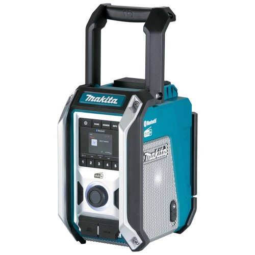 Makita DMR115 Akumulatorowy odbiornik DAB, Bluetooth, USB Li-ion CXT 10,8/12V,LXT14,4/18V