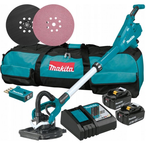 Makita DSL800RTEU Akum. Szlifierka do gipsu AWS Li-ion LXT 18V/5,0 Ah