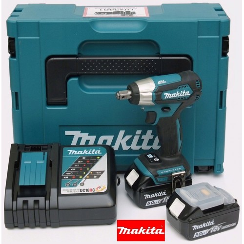 Makita DTW181RTJ Klucz udarowy akumulatorowy 1/2", Li-ion LXT, 2x 18V/5,0Ah