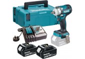 Makita DTW300RTJ Akumulatorowy klucz udarowy (1/2"/330Nm) (18V/2x5,0Ah) Makpac