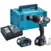 Makita DTW450RTJ Akumulatorowy klucz udarowy 1/2" Li-ion LXT 18V/5,0Ah, Makpac