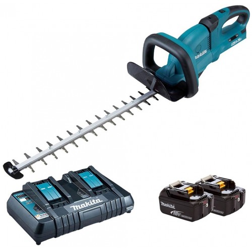 Makita DUH551PT2 Akumulatorowe nożyce 550mm Li-ion LXT (2x5,0Ah/18V)