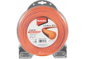 Makita E-02761 Żyłka nylonowa Plus 2,4 mm, 87 m, pomarańczowa, okrągła