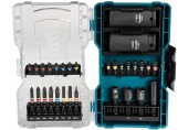 Makita E-07060 Zestaw bitów i kluczy nasadowych, 30 szt.
