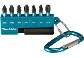 Makita E-11994 Zestaw końcówek wkrętakowych 1/4" Impact Black, 8 szt.