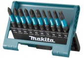 Makita E-12011 Zestaw końcówek wkrętakowych 1/4" Impact Black, 10 szt.