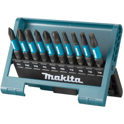 Makita E-12011 Zestaw końcówek wkrętakowych 1/4" Impact Black, 10 szt.