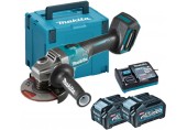 Makita GA005GM201 Akumulatorowa szlifierka kątowa 125mm Li-ion XGT (2x4,0Ah/40V) Makpac 4