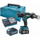 Makita HP001GM201 Wiertarko-wkrętarka udarowa 2-biegowa akumulatorowa (2x4,0Ah/40V) Makpa