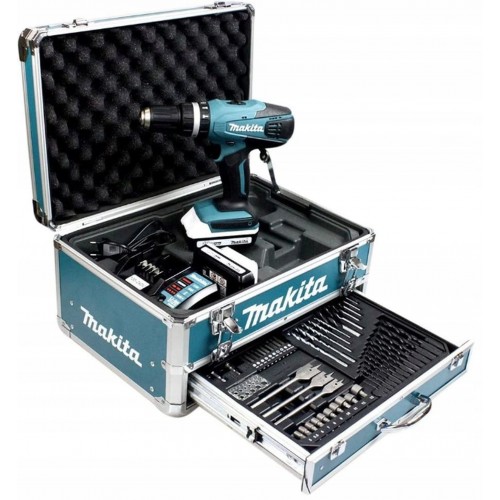 Makita HP488D009 Wiertarko-wkrętarka udarowa (42Nm/18V/2x1,5Ah) Walizka