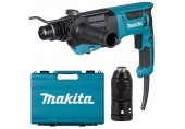 Makita HR2670FT Młotowiertarka z opcją kucia SDS-Plus (800W/3,0J)+Walizka