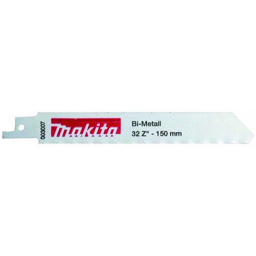 Makita P-04955 brzeszczoty bagnetowe do piły szablastej, bimetaliczne, do metalu, 150/32Z Makita P-04955 brzeszczoty bagnetowe do piły szablastej, bimetaliczne, do metalu, 150/32Z