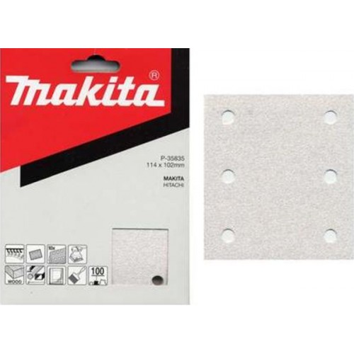 Makita P-35841 Papier szlifierski 114 x 102 mm / 10 Szt./ K120/ BO4561/54