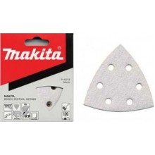 Makita P-42684 Papier szlifierski na rzep 94 x 94 mm (6 otworów) ziarn, 40, 10 szt,