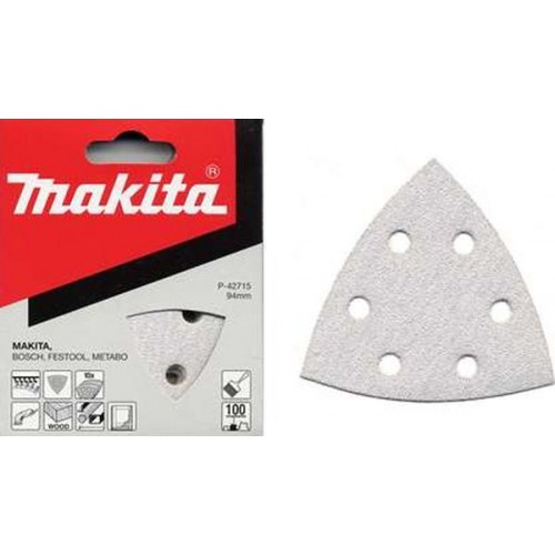 Makita P-42759 Papier szlifierski 94 x 94 x 94 mm, 240G, 10 szt.