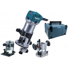 Akcesoria dla Makita RT0700CX2J Frezarko-wycinarka 700W, Makpac