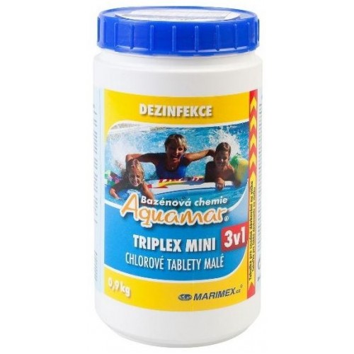 MARIMEX Środek do dezynfekcji basenu AQuaMar Triplex mini 0,9 kg 11301206