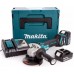 Makita DGA513RTJ Aku szlifierka kątowa 125mm, 125mm, Li-ion (2x5,0Ah/18V) Makpac